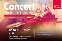 Communauté de Communes du Val d'Essonne : Concert Musiques Actuelles