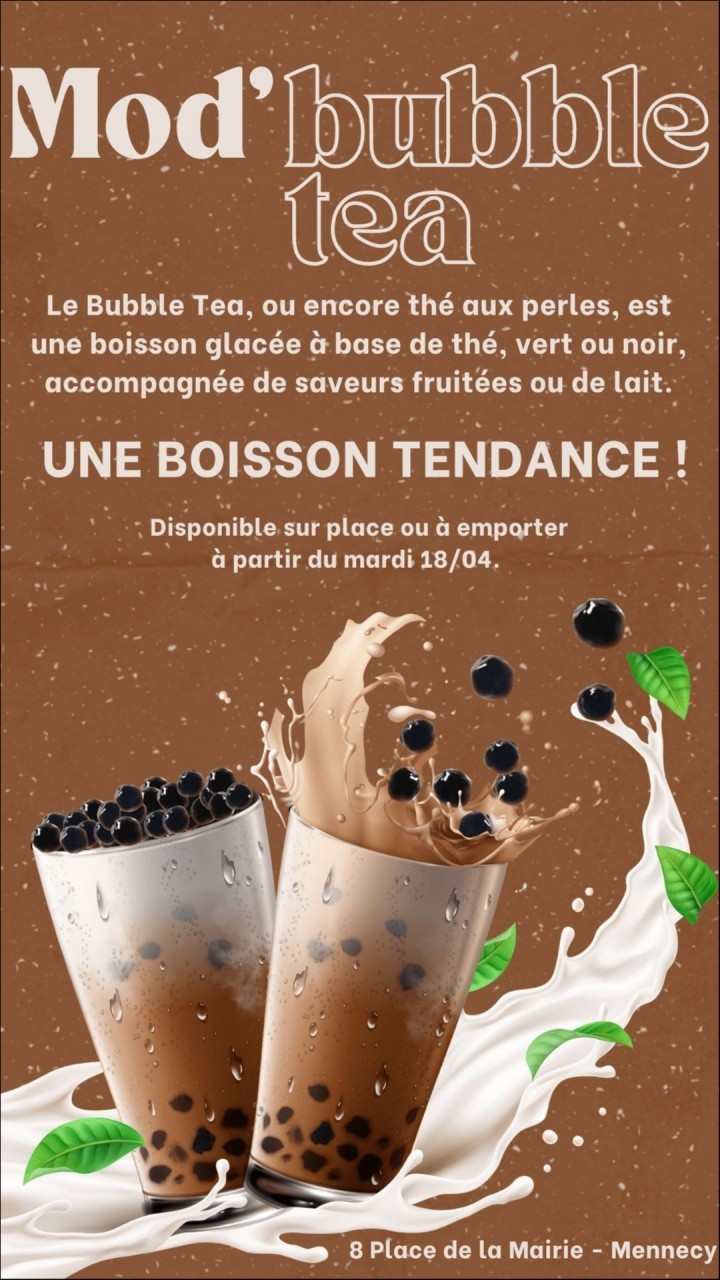 ModExperience Boutique by Priscilla - NOUVEAUTÉ Bubble tea!!