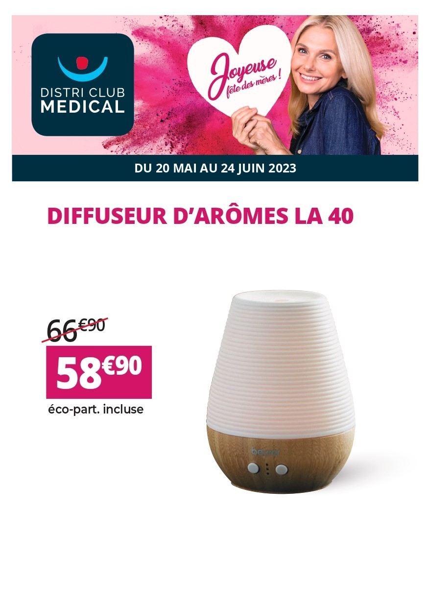 DISTRI CLUB MEDICAL - DIFFUSEUR D'AROMES