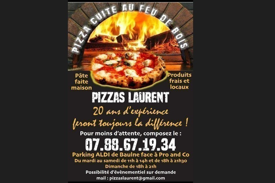 PIZZAS LAURENT - Ouverture restaurant italien