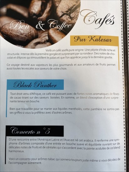 WELL SMOKE - Communauté de Communes du Val d'Essonne : Café Black Panther