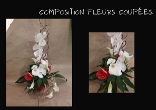 AUX JOLIES FLEURS - Composition de fleurs coupées